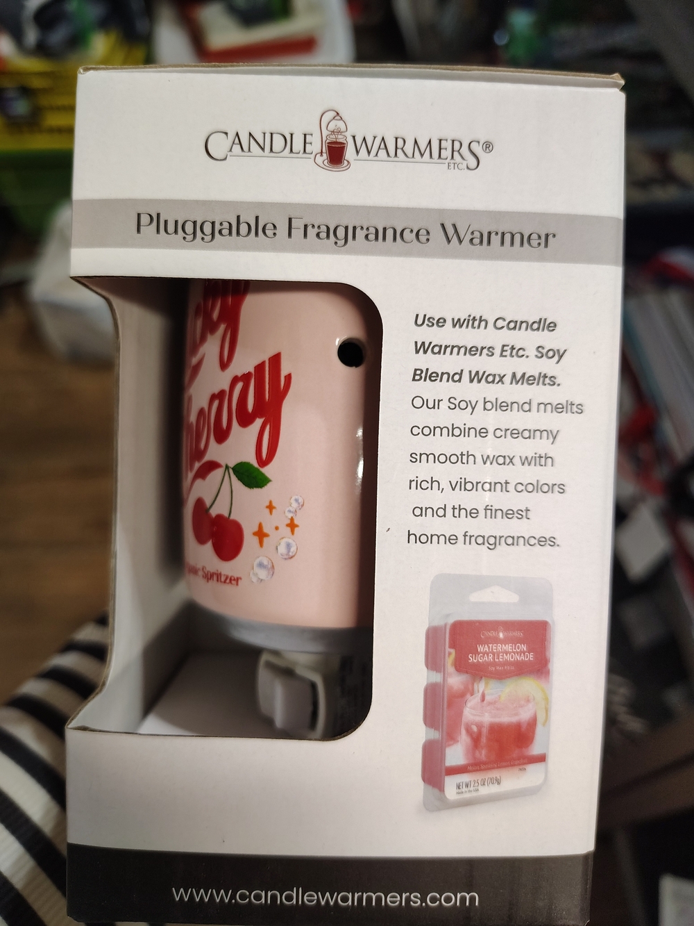 Pluggable Fragrance Warmer - Pink Cherry